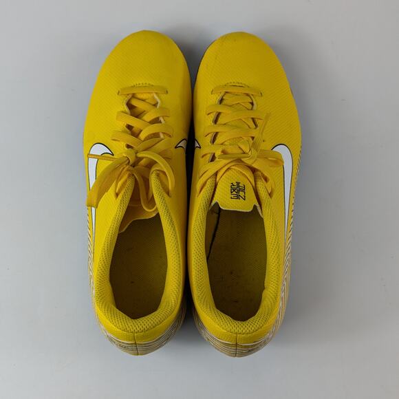Nike Mens US Size 6.5 Mercurial Vapor XII 12 Club Neymar JR FG Yellow A03129 710 - Picture 12 of 16